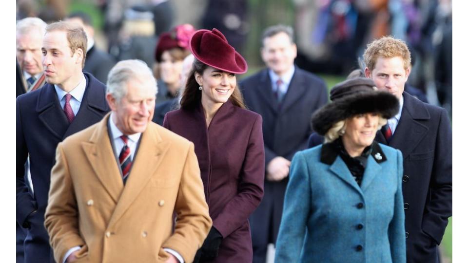 Kate Middleton's first Christmas with the royals in 2011