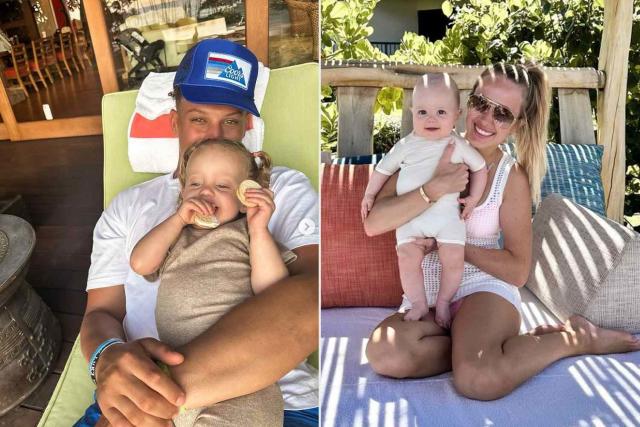 Patrick Mahomes Enjoys 'Baby Snuggles' with Daughter Sterling, 3 Months