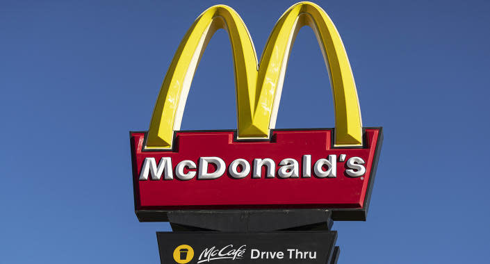 A McDonalds sign. Source: Getty Images