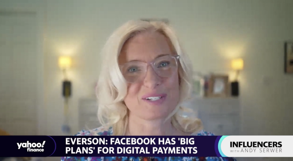 Carolyn Everson, vice president of Facebook's global business group, speaks with Yahoo Finance Editor-in-Chief Andy Serwer on 