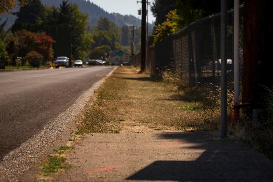 The Springfield City Council approved funding to add a sidewalk along the east edge of Douglas Gardens Elementary School.