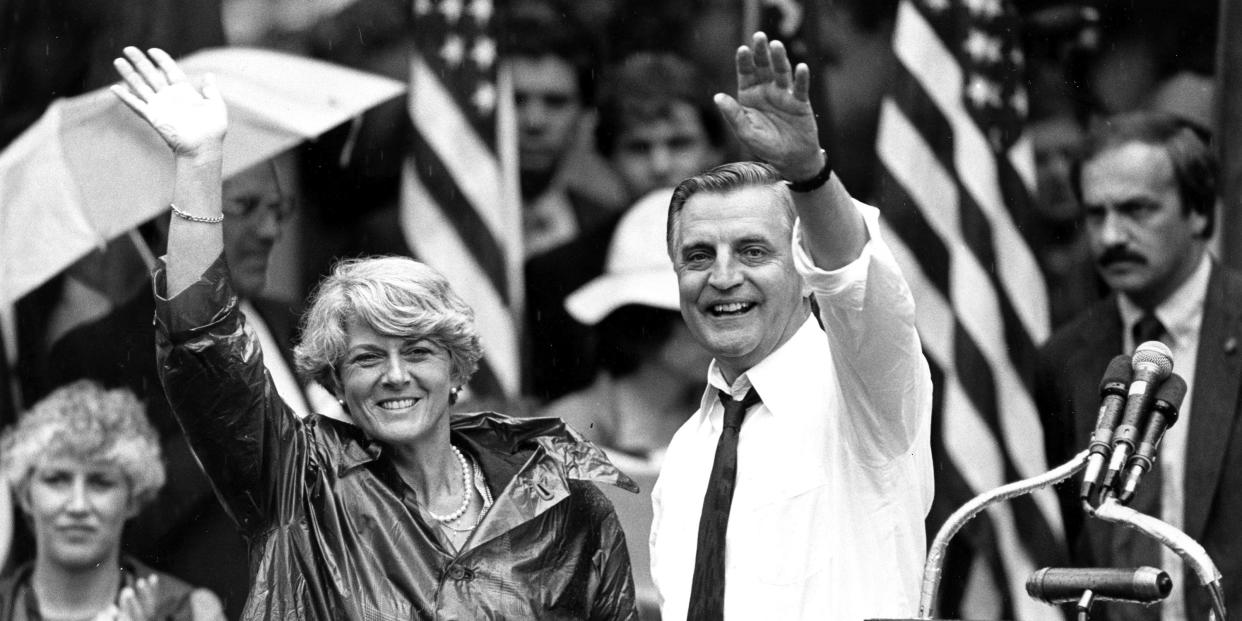 Walter Mondale/ Geraldine Ferraro