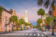 <p>The cobblestone streets and horse-drawn <a rel="nofollow noopener" href="https://www.redbookmag.com/life/mom-kids/advice/g1710/fun-and-cheap-summer-vacations/" target="_blank" data-ylk="slk:carriages in Charleston;elm:context_link;itc:0;sec:content-canvas" class="link ">carriages in Charleston</a> will make you feel like you're in another realm, and that sentiment is only furthered when you stay at <a rel="nofollow noopener" href="https://www.tripadvisor.com/Hotel_Review-g54171-d7183413-Reviews-The_Spectator_Hotel-Charleston_South_Carolina.html" target="_blank" data-ylk="slk:The Spectator;elm:context_link;itc:0;sec:content-canvas" class="link ">The Spectator</a>, an upscale boutique hotel that oozes a lively 1920s ambiance thanks to the speakeasy-esque bar, personal butlers, and flapper-loving decor. </p><p>It's located just one block from the <a rel="nofollow noopener" href="http://www.thecharlestoncitymarket.com/" target="_blank" data-ylk="slk:Charleston City Market;elm:context_link;itc:0;sec:content-canvas" class="link ">Charleston City Market</a>, and a 10-minute drive from <a rel="nofollow noopener" href="https://www.charlestonsfinest.com/sc/exclusking.htm" target="_blank" data-ylk="slk:King Street;elm:context_link;itc:0;sec:content-canvas" class="link ">King Street</a>, one of the country's most historic shopping streets. Plan your trip so it lands on the second Sunday of the month and take part in <a rel="nofollow noopener" href="http://www.charlestoncitypaper.com/charleston/second-sundays-on-king-street/Event?oid=2342609" target="_blank" data-ylk="slk:Second Sundays on King;elm:context_link;itc:0;sec:content-canvas" class="link ">Second Sundays on King</a>, when the street closes to cars so shoppers can roam free.</p><p><a rel="nofollow noopener" href="https://www.tripadvisor.com/Tourism-g54171-Charleston_South_Carolina-Vacations.html" target="_blank" data-ylk="slk:BOOK TRIP;elm:context_link;itc:0;sec:content-canvas" class="link ">BOOK TRIP</a><br></p>