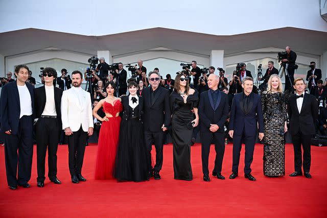 <p>Stephane Cardinale - Corbis/Corbis via Getty </p> 'Beetlejuice Beetlejuice' premiere at Venice Film Festival on Aug. 28, 2024