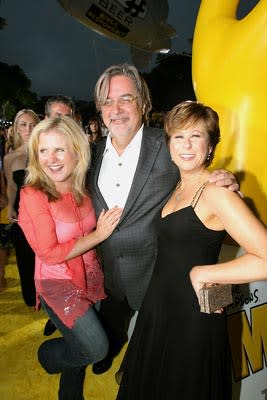 Nancy Cartwright , Matt Groening and Yeardley Smith at the Los Angeles premiere of 20th Century Fox's The Simpsons Movie