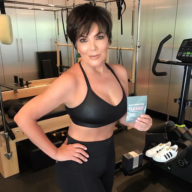 14) Kris Jenner's arm