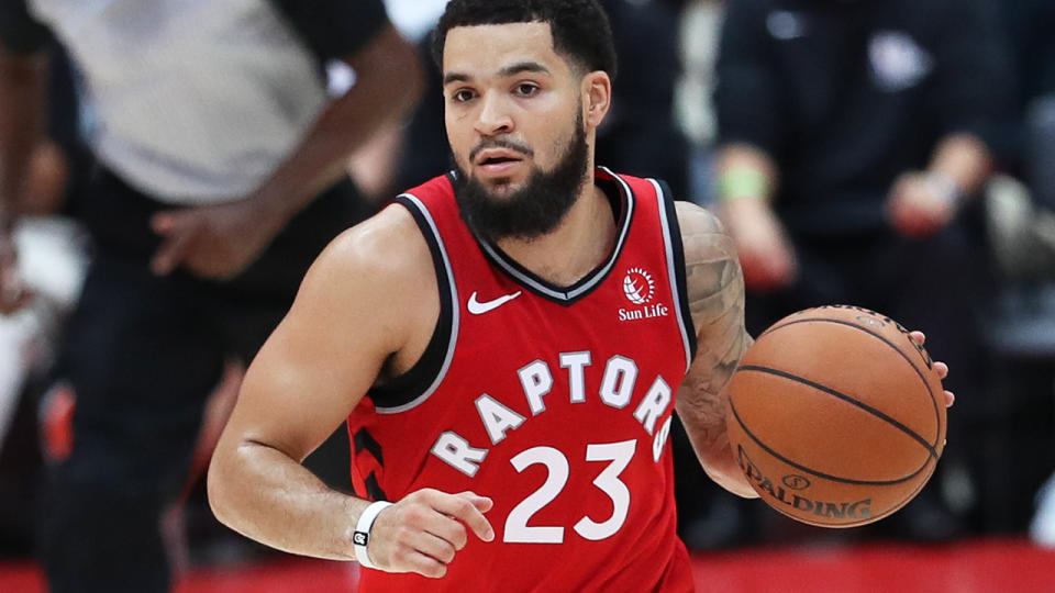 Fred Van Vleet, pictured playing for the Toronto Raptors, will have increased value in Fantasy Basketball this season.