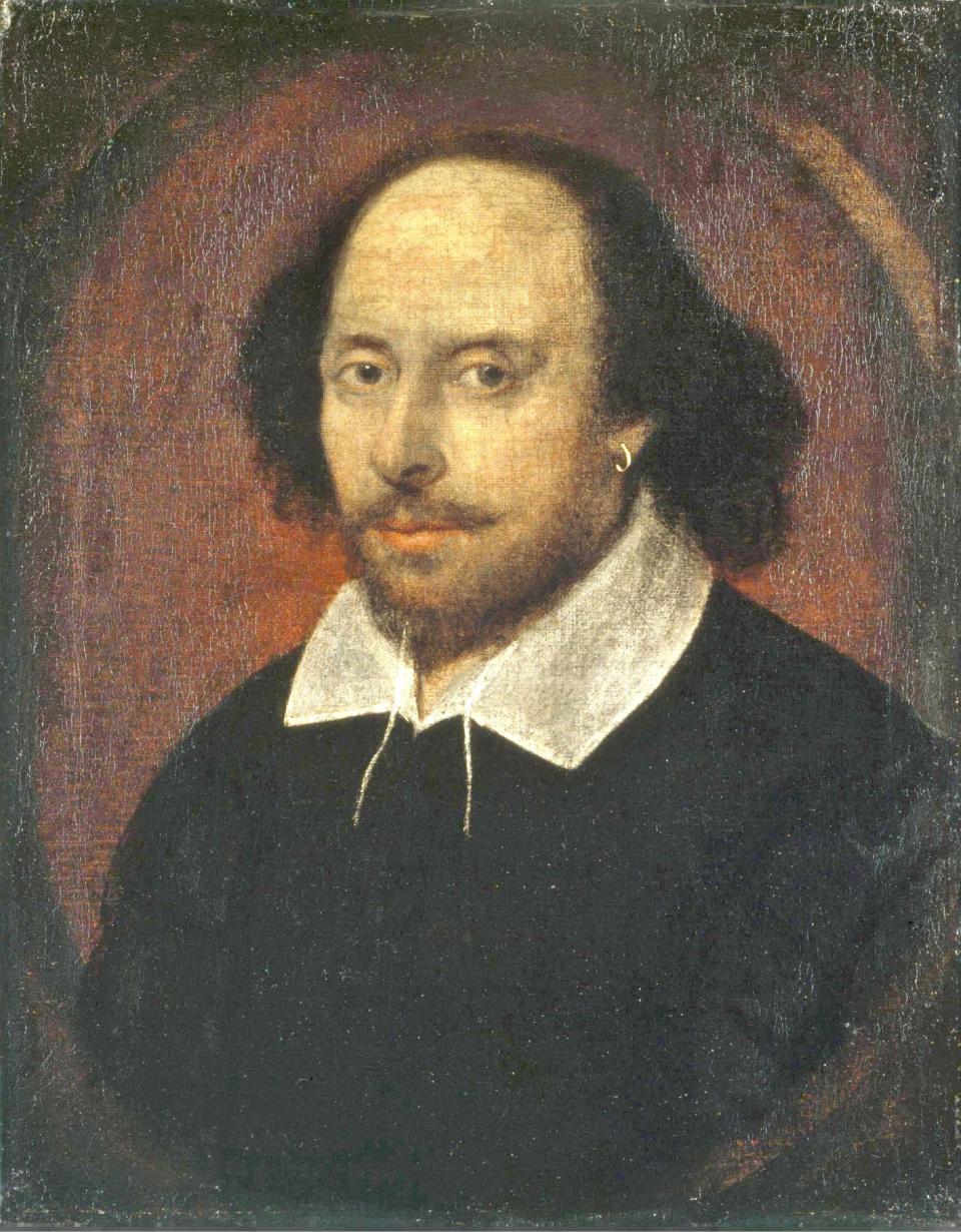 This portrait of William Shakespeare may have been painted by John Taylor between 1600 and 1610.