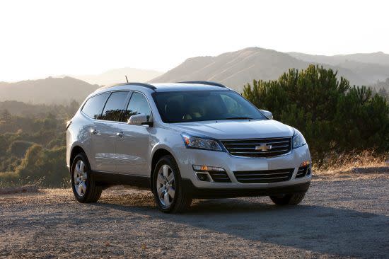 Mid-size SUV: 2015 Chevrolet Traverse