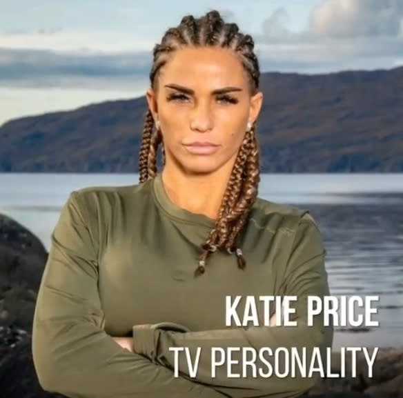 Katie Price on SAS: Celebrity Who Dares Win