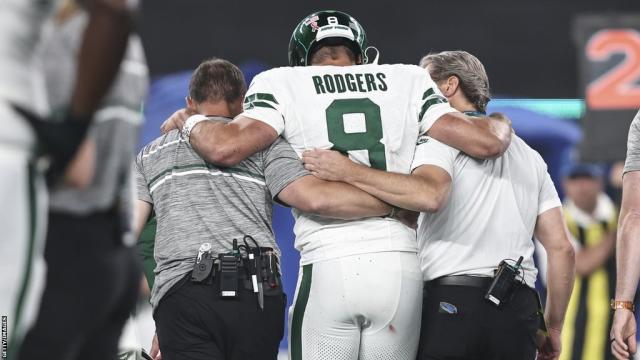 Aaron Rodgers' injury is crushing blow to New York Jets' hopes