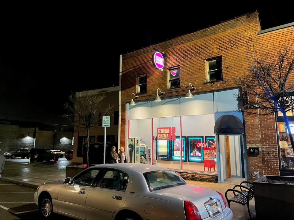 Knoxville’s only independently owned theater, Central Cinema, is in the Happy Holler neighborhood.