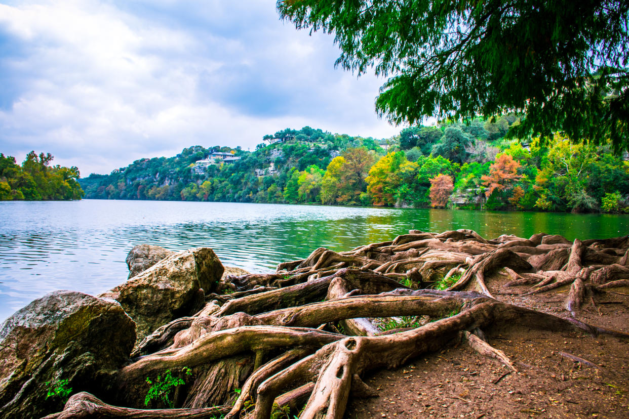 The scenery is incredible at Red Bud Isle in Austin. (Getty Images)