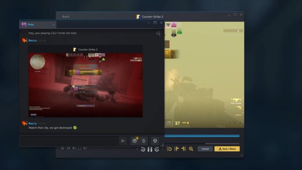 Valve宣布將在Steam加入遊戲錄影功能，可用於後續重播、分享，或是進行剪輯創作