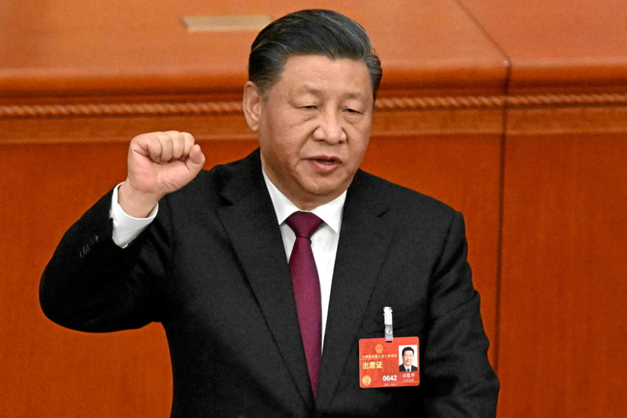 Xi Jinping est président de la République populaire de Chine depuis début 2013.  - Credit:NOEL CELIS / AFP