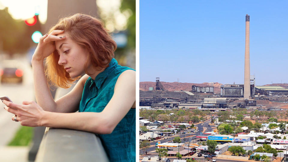 It’s difficult to find work as a young person in Mt Isa. Images: Getty