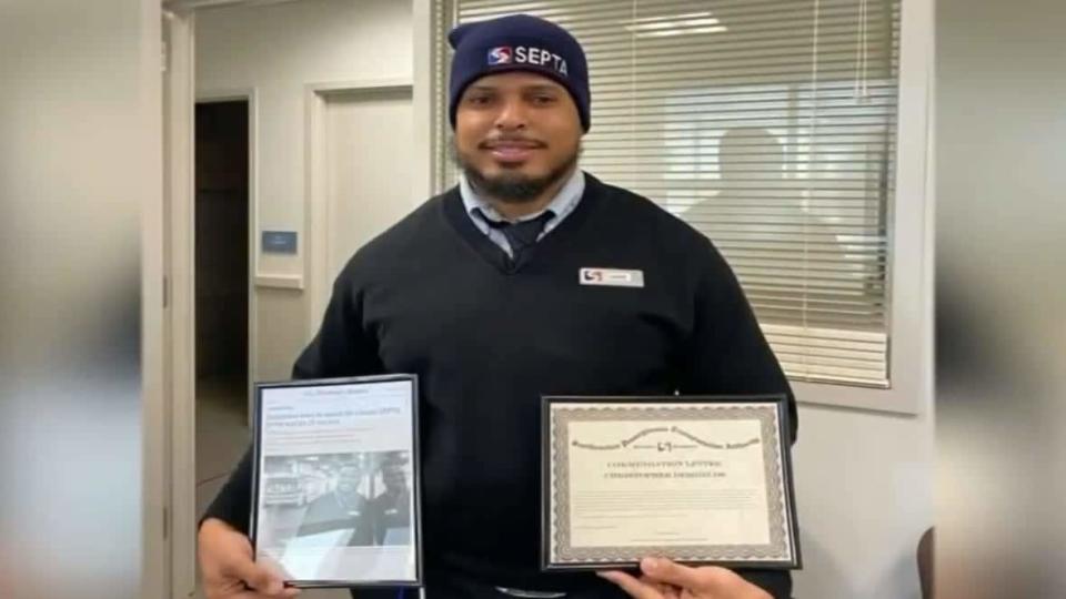 SEPTA bus driver Chris DeShields, who’s been hailed for recently saving a woman from a group of men during an attempted carjacking on his Philadelphia route, has been invited to attend Tuesday night’s State of the Union address. (Photo: Screenshot/YouTube.com/CBS Philadelphia)