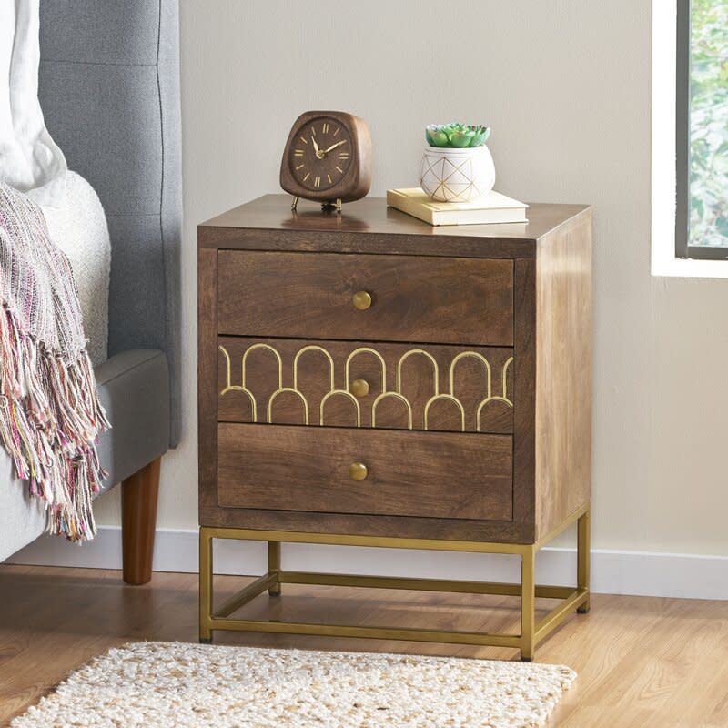 <p><a href="https://go.redirectingat.com?id=74968X1596630&url=https%3A%2F%2Fwww.wayfair.com%2F--%2Fpdp%2Frosdorf-park--3-drawer-nightstand-in-brown-x114288497-l14-w003177386.html&sref=https%3A%2F%2Fwww.cosmopolitan.com%2Flifestyle%2Fg43251549%2Fbest-nightstands-and-bedside-tables%2F" rel="nofollow noopener" target="_blank" data-ylk="slk:Shop Now;elm:context_link;itc:0;sec:content-canvas" class="link ">Shop Now</a></p><p>3-Drawer Nightstand</p><p>wayfair.com</p><p>$215.99</p>