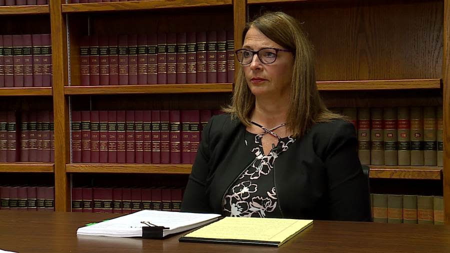 Allegan County Prosecutor Myrene Koch speaks with News 8 on July 19, 2024.