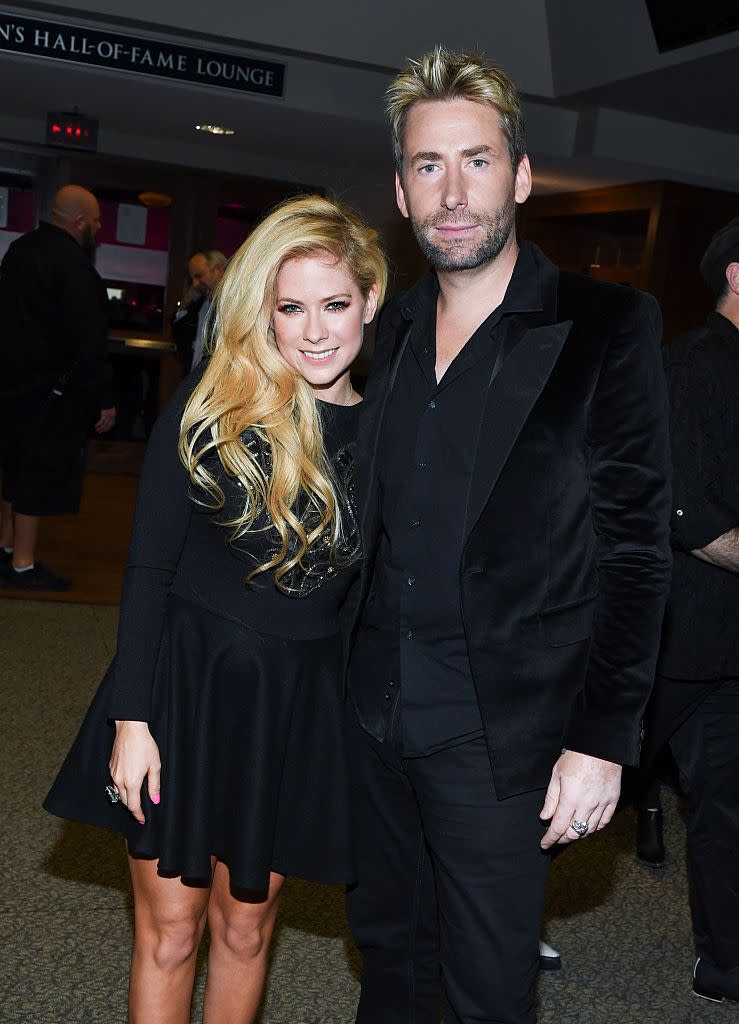 Avril Lavigne and Chad Kroeger