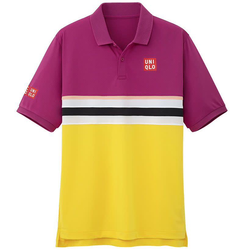 Kei Nishikori French Open 2019 Dry-Ex Polo Shirt