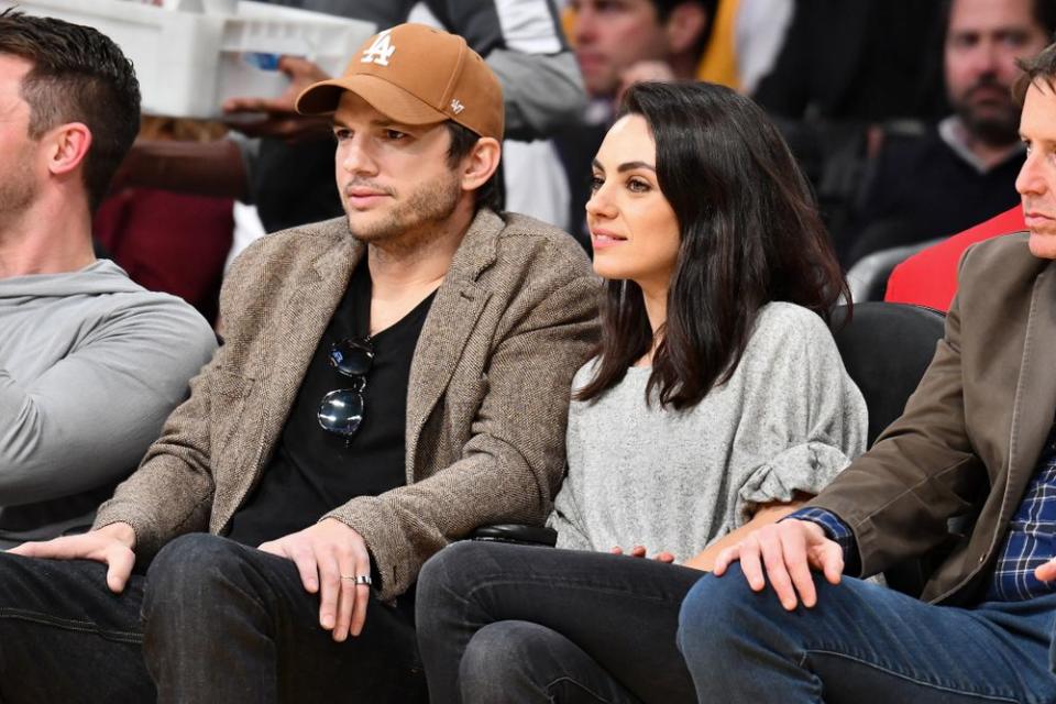 Ashton Kutcher and Mila Kunis