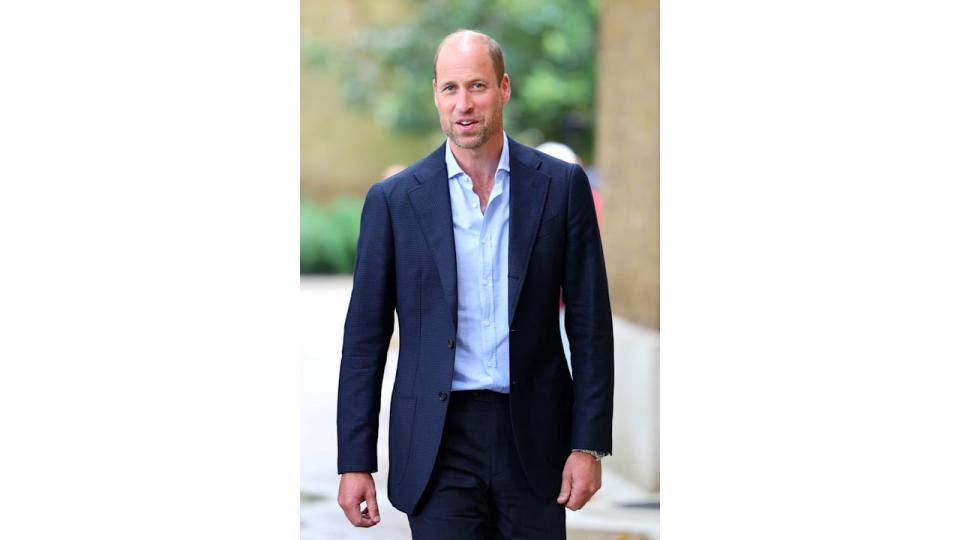 Prince William with stubble