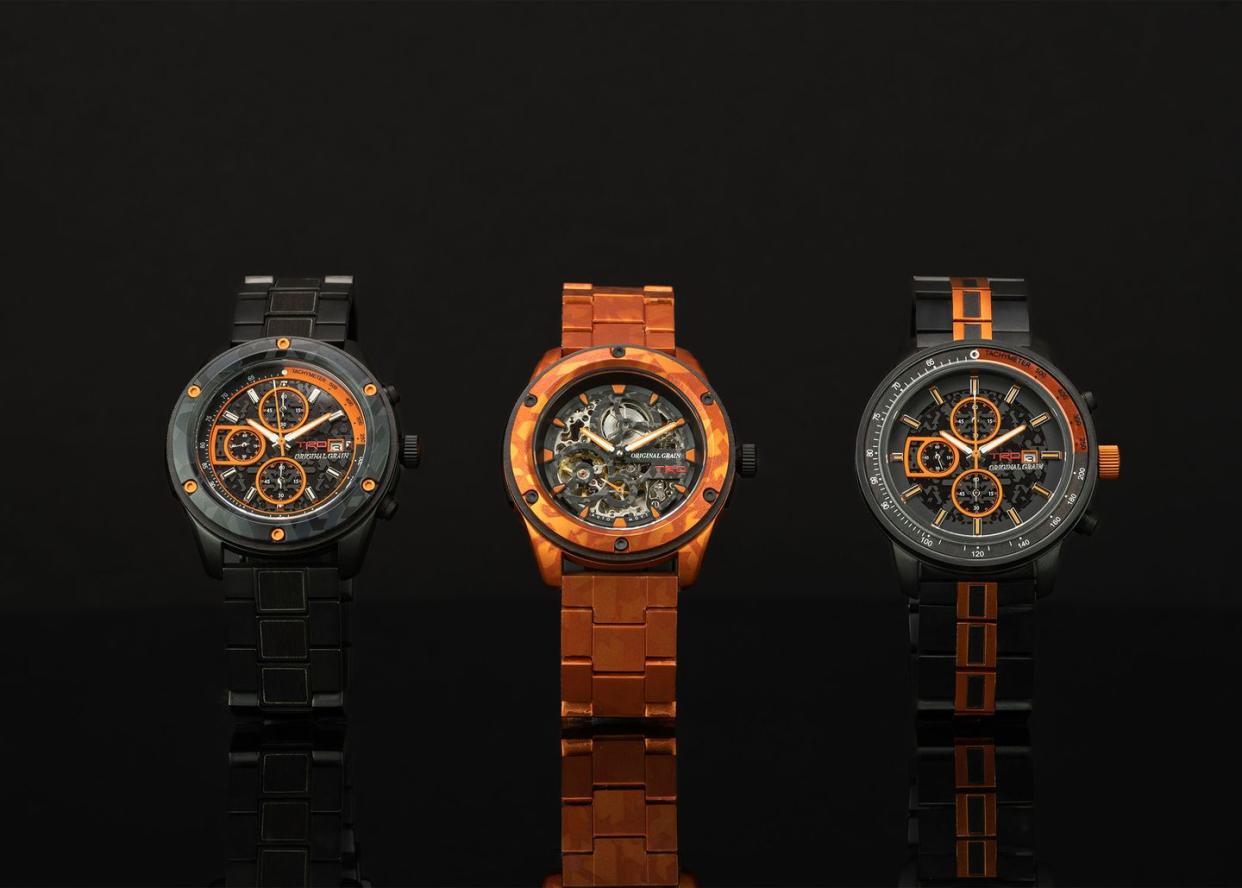 original grain toyota trd solar watch collection