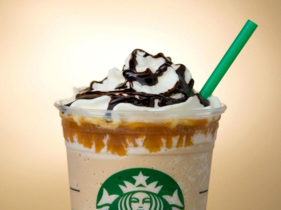 You're Hooked On Frappy Hour.