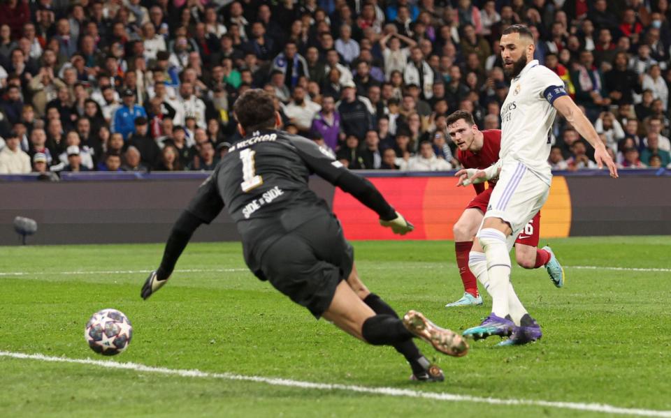 Benzema scores - Paul Currie/Shutterstock