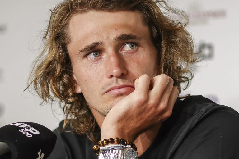 Alexander Zverev vivió un ingrato momento durante su match ante Sinner, en el US Open