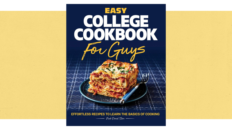 College students of every gender can benefit from this cookbook.