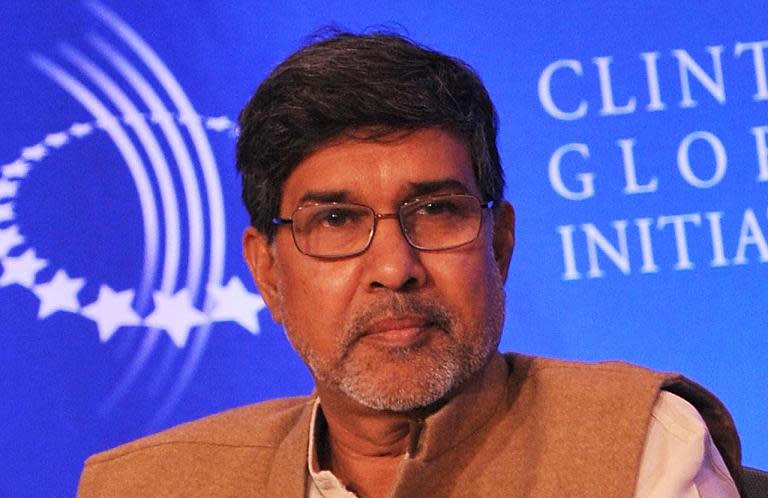 Kailash Satyarthi attends a human trafficking special session during the 2009 Clinton Global Initiative at the Sheraton New York Hotel & Towers on September 24, 2009 in New York City