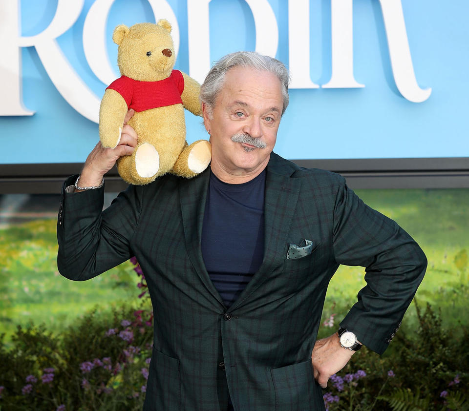 Jim Cummings, the voice of Pooh Bear at the <i>Christopher Robin</i>European premiere (Disney)