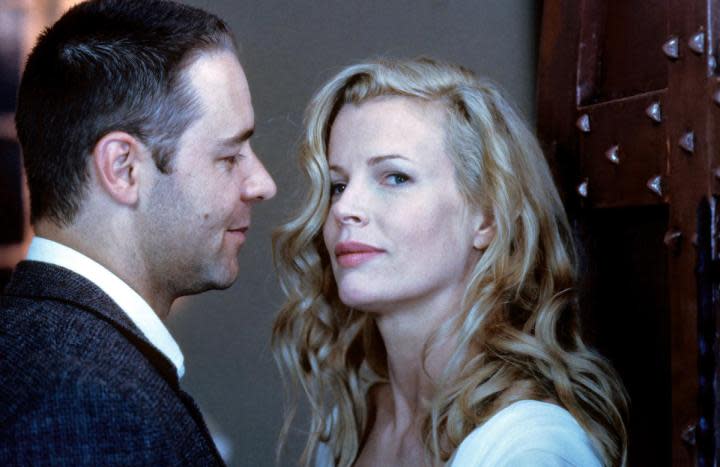 Russell Crowe and Kim Basinger in L.A. Confidential.