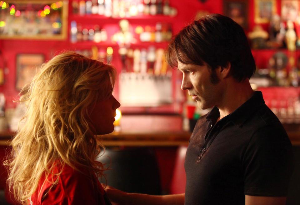 <p>Anna Paquin and Stephen Moyer in ‘True Blood’ </p>Rex Features