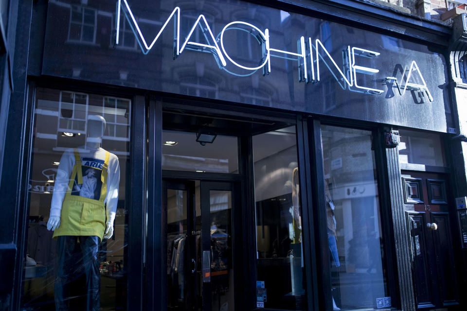 The Machine-A store in London. - Credit: Francisco Gomez de Villaboa/WWD