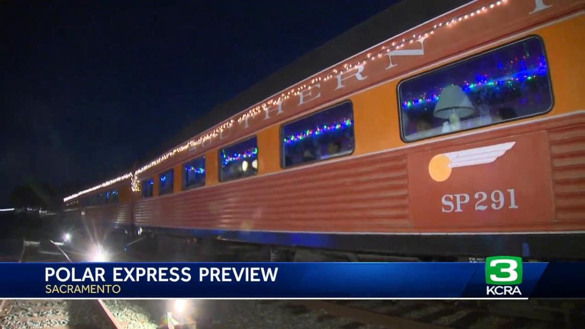 Polar Express embarks from Sacramento