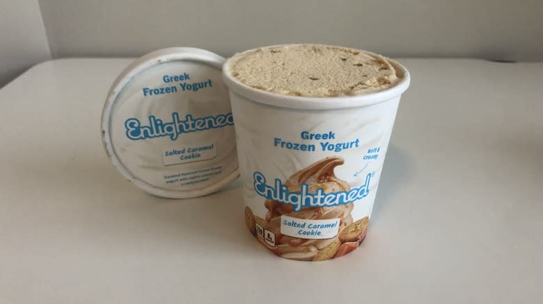 Enlightened Greek Frozen Yogurt