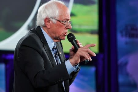 Bernie Sanders Speaks at Climate Forum