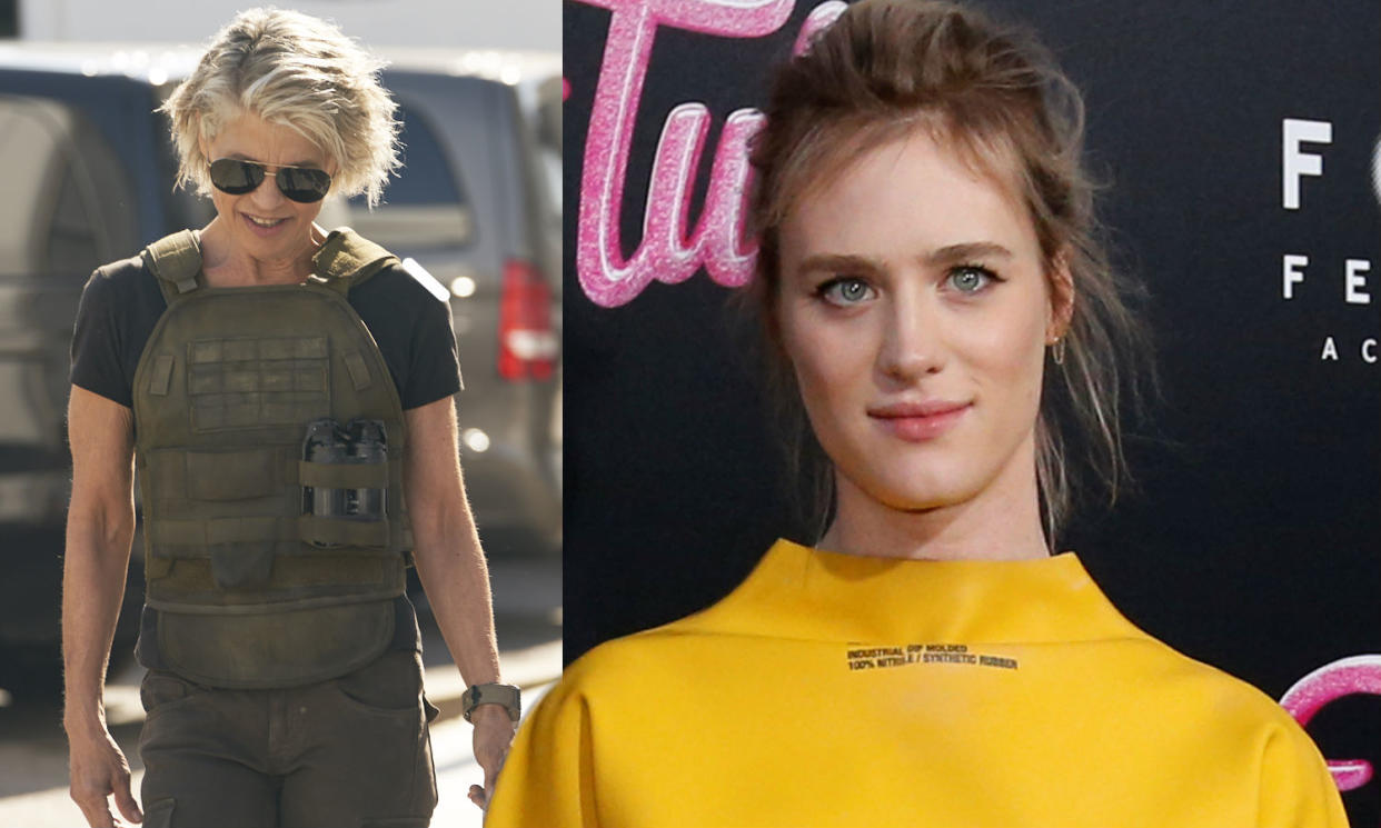 Linda Hamilton and Mackenzie Davis are shooting Terminator 6