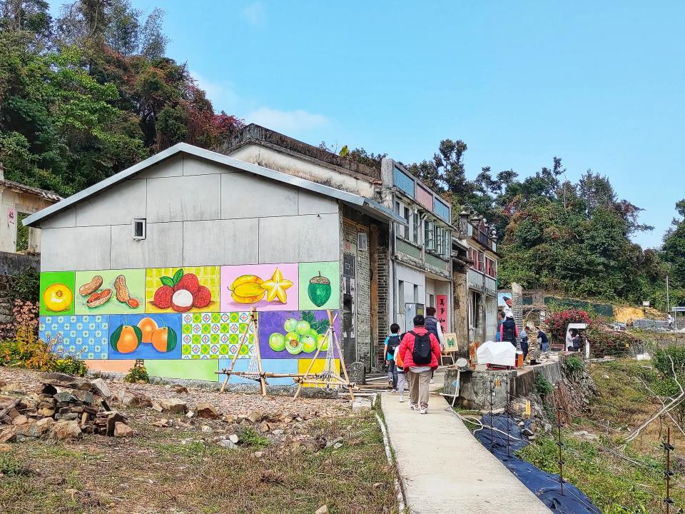 印洲塘郊遊丨隱世梅子林村活化漫遊！訪尋百年山中古村/印塘六寶/蛤塘壁畫/西流江