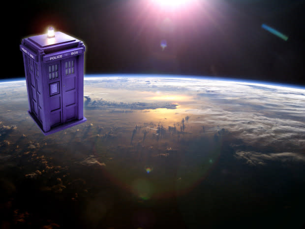 Sending a Tardis into space