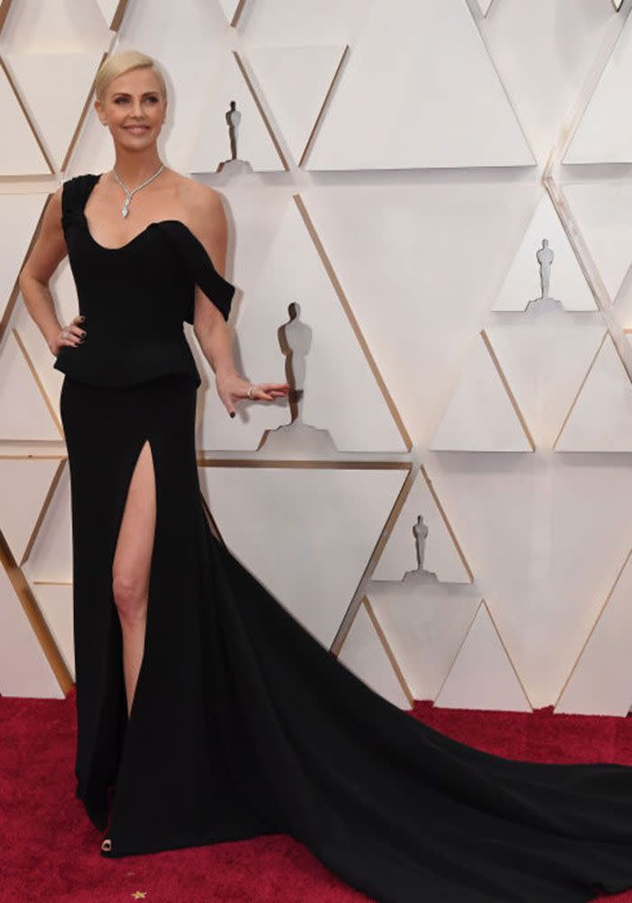 Oscars 2020 red carpet: Charlize Theron