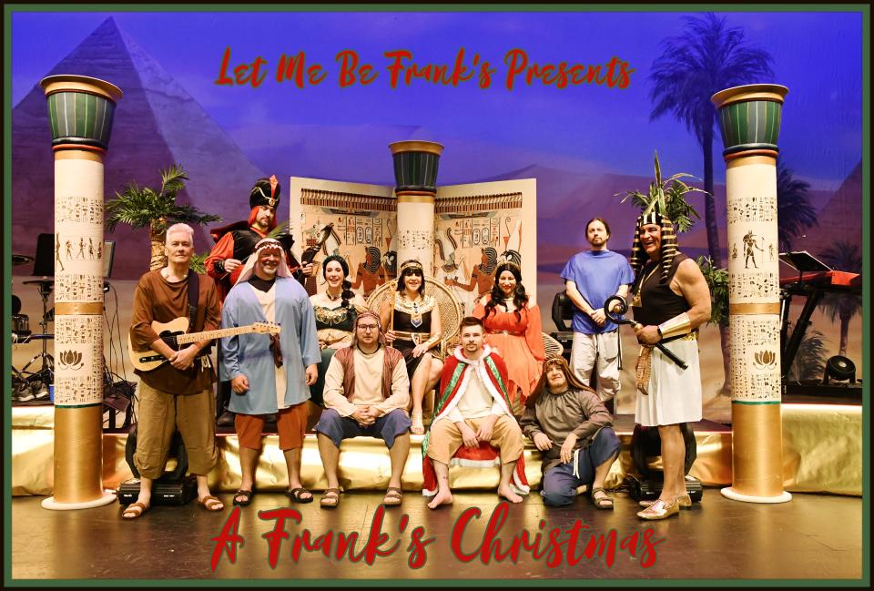 "A Frank's Christmas" turns back time to the year 1 A.D. for a new comedy musical that opens Nov. 26 at the Meyer Theatre.