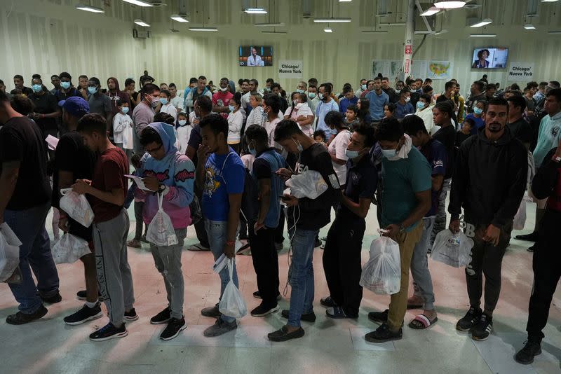 Los migrantes siguen cruzando la frontera hacia El Paso