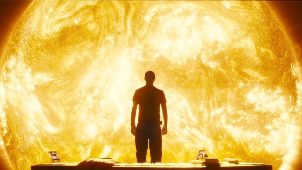 Danny Boyle's space horror film Sunshine.