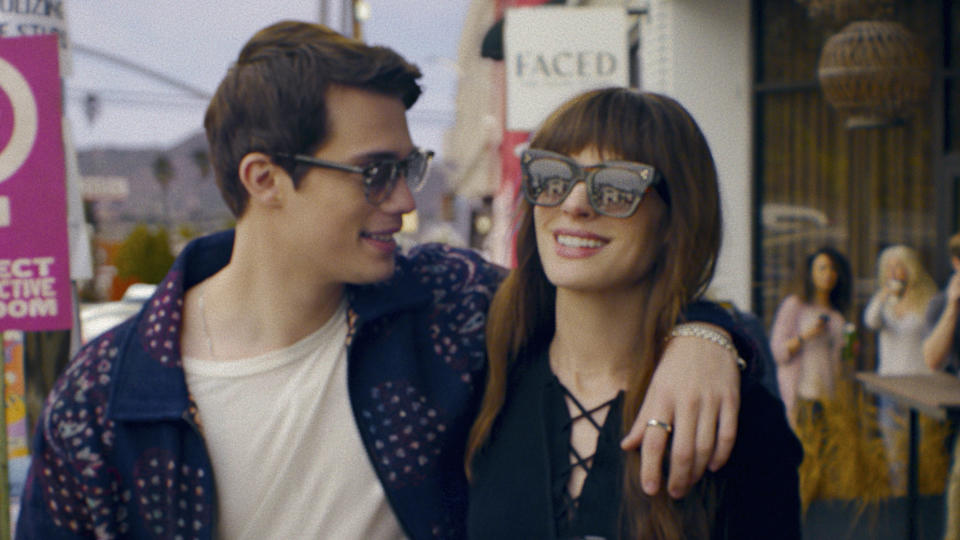 Nicholas Galitzine and Anne Hathaway star in romantic drama The Idea of You. (Prime Video)