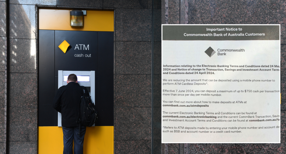 CBA ATM deposits