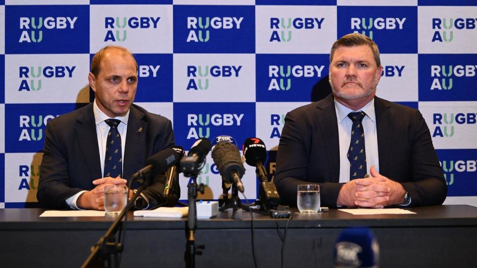 Rugby Australia Melbourne Rebels Press Conference